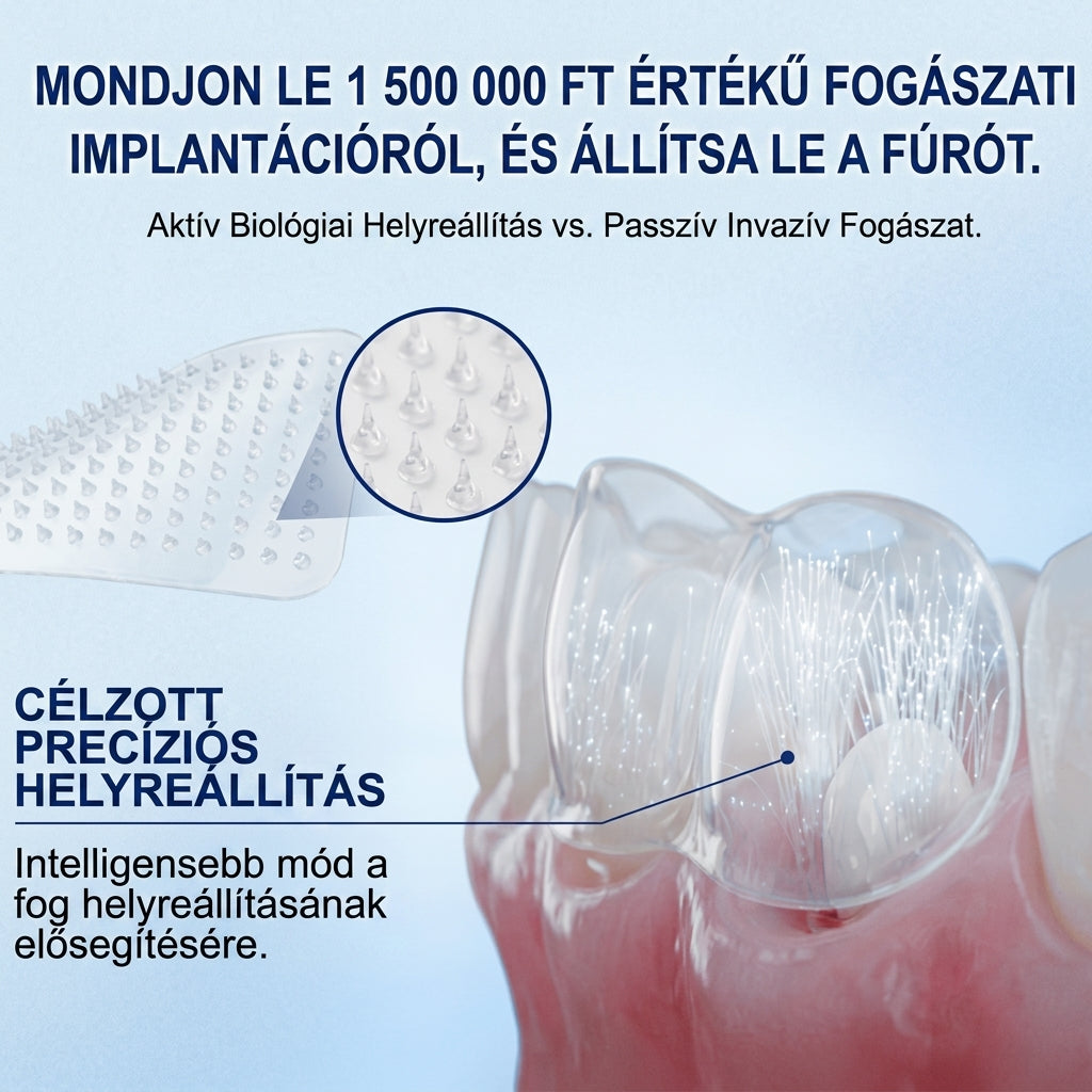 🇭🇺🦷 Mondj búcsút az érzékenységnek és kellemetlenségeknek! 𝐂𝐨𝐚𝐮𝐨𝐨® Tideglusib szájcsíkok – gyors regenerálás a fogaknak és az ínynek 😊